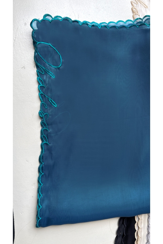 QHALESAA SELENDANG - TEAL BLUE